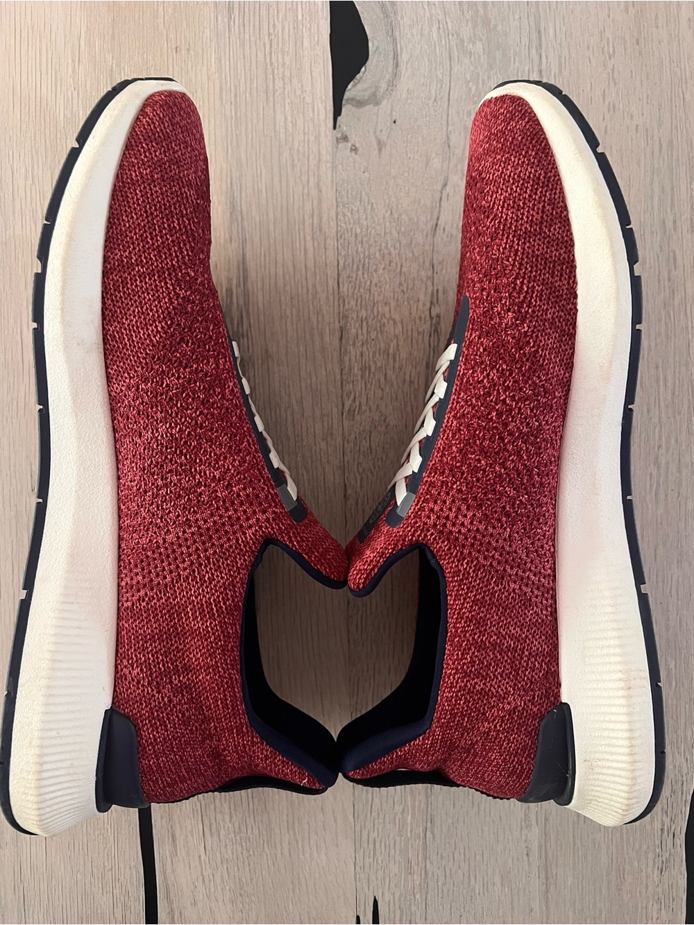 Peter Millar Crown Sport Men's Hyperlight Apollo Sneakers Clared Red Size 12.5 - Picture 7 of 10
